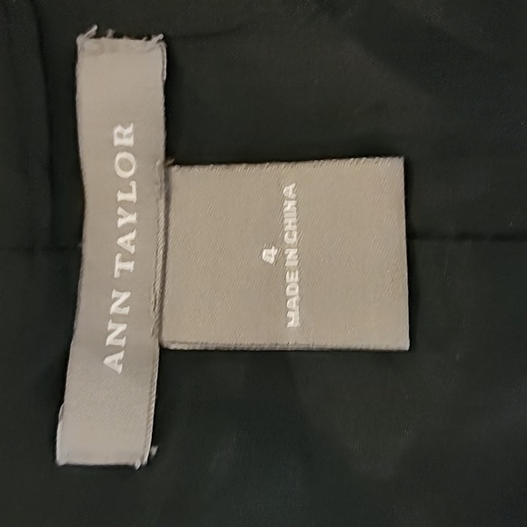 ANN TAYLOR Cotton Wool Blend Skirt Size 4 - Picture 5 of 6